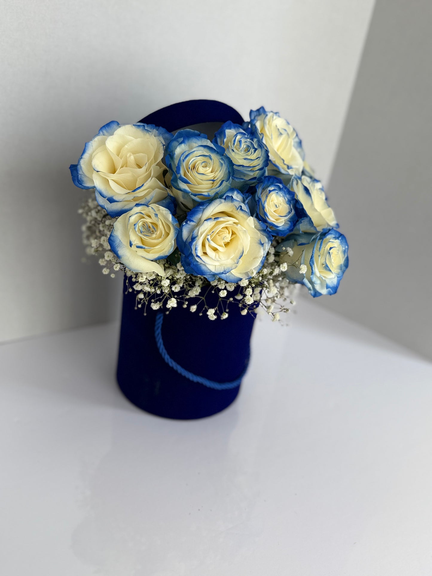 Royal Blue Elegance Rose Box