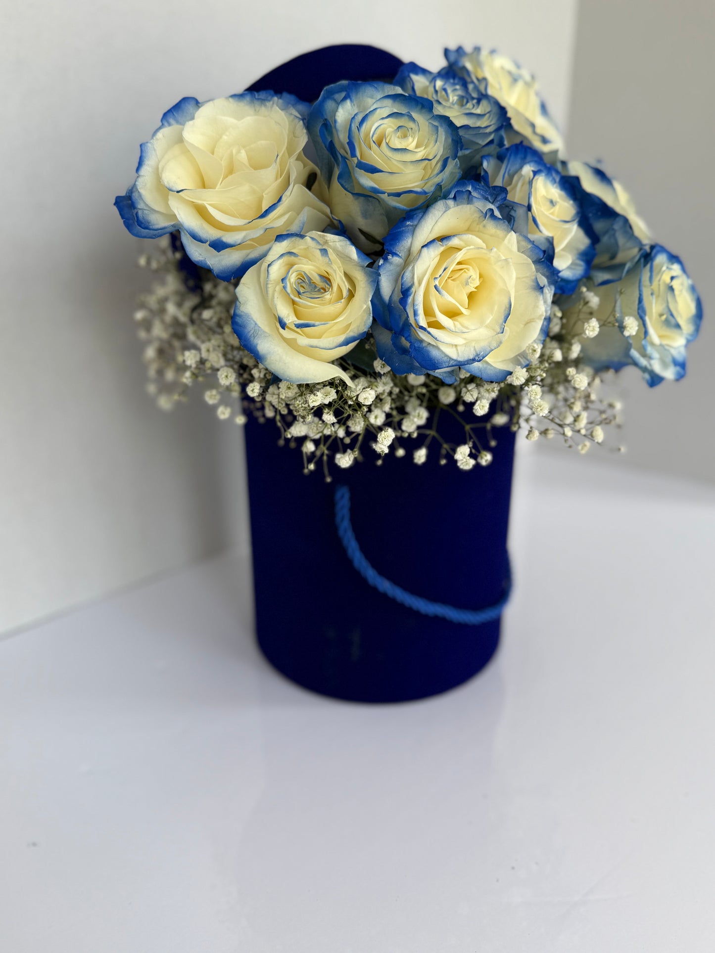 Royal Blue Elegance Rose Box