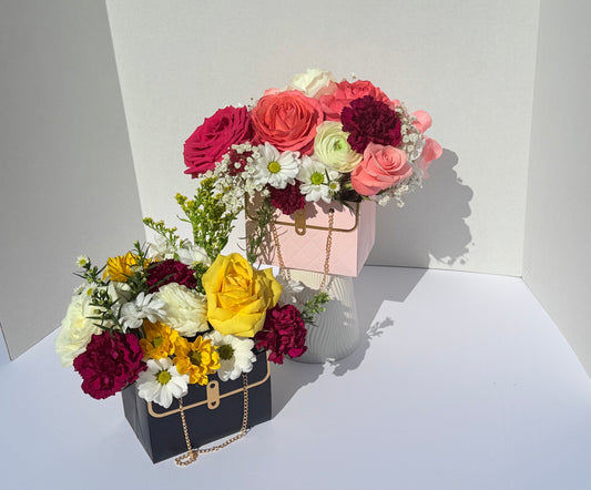 Floral Purse Arrangement