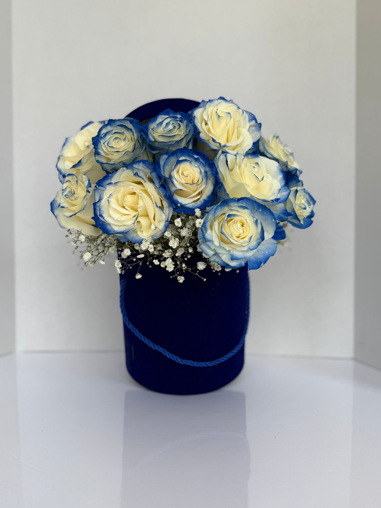 Royal Blue Elegance Rose Box